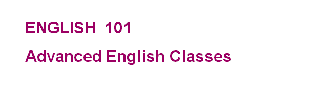 Advanced English classes designed for Spanish speakers who want to maintain or improve their English communication skills and use English in meetings and at international conferences. - Nuestras clases de ingl�s avanzado est�n dise�adas para personas que hablan espa�ol y quieren mantener o mejorar sus habilidades de comunicaci�n en ingl�s y entender y hablar en �ngl�s en juntas o en conferencias internacionales.